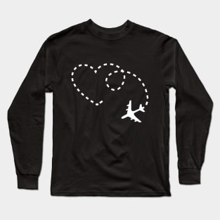 I love planes and flying Long Sleeve T-Shirt